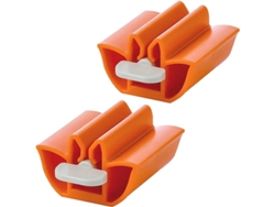 Paquete De 2 Dispensadores De Pasta De Dientes De Plástico, Dispensadores De Tubo Cuadrado, Dispensadores De Pasta De Dientes Con Rodillo