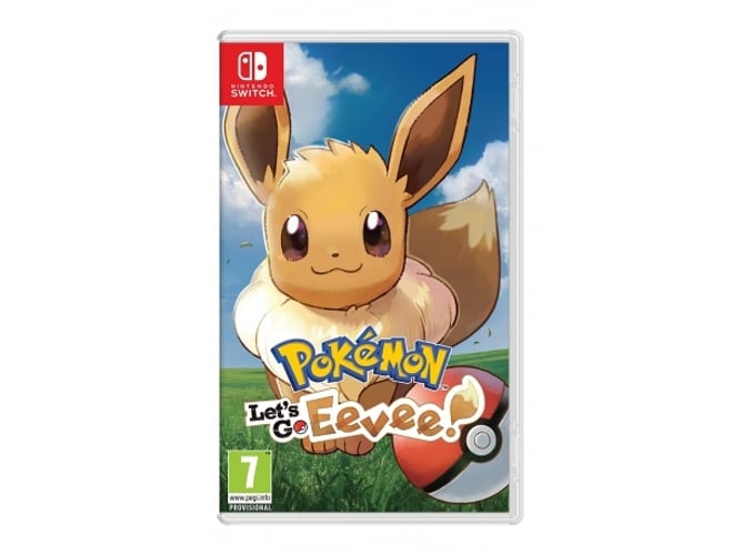 Nintendo Switch Lets go eevee videojuego pokemon rpg para juego let´s