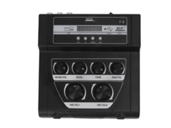Mezclador De Karaoke F8 Con Bluetooth Y Grabación De Micrófono, Mezclador De Sonido Para Exteriores Y Hogar, Enchufe Británico 100-240v