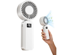 Ventilador De Refrigeración Portátil, Recargable Y Plegable