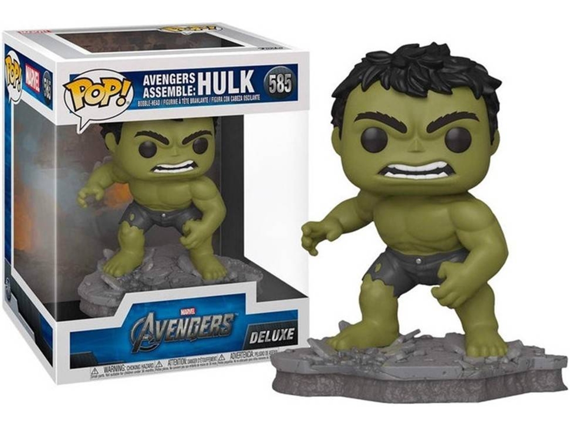 Figura FUNKO Pop Deluxe Marvel Los Vengadores Avengers Hulk Assemble 45634