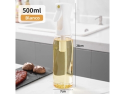 Botella para mantequilla (blanca, 500 ml), también se puede usar como recipiente de plástico para almacenar aceite de oliva, vinagre, salsa de soja, etc.