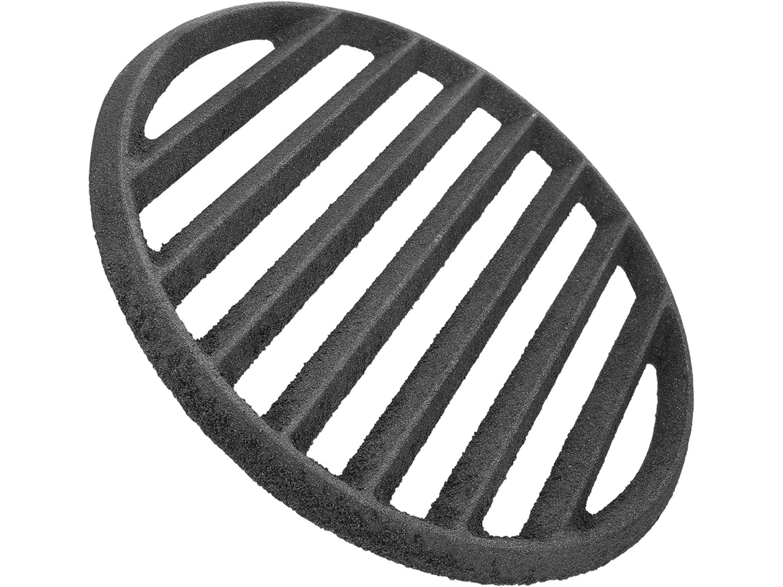 Grille Ronde En Fonte 25 Cm Para Barbacoa Charbon Et Cheminée Accessoire De Rechange Résistant À La ...