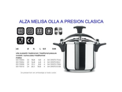 Alza melisa olla expres tradicional clasica   6 litros 0017006
