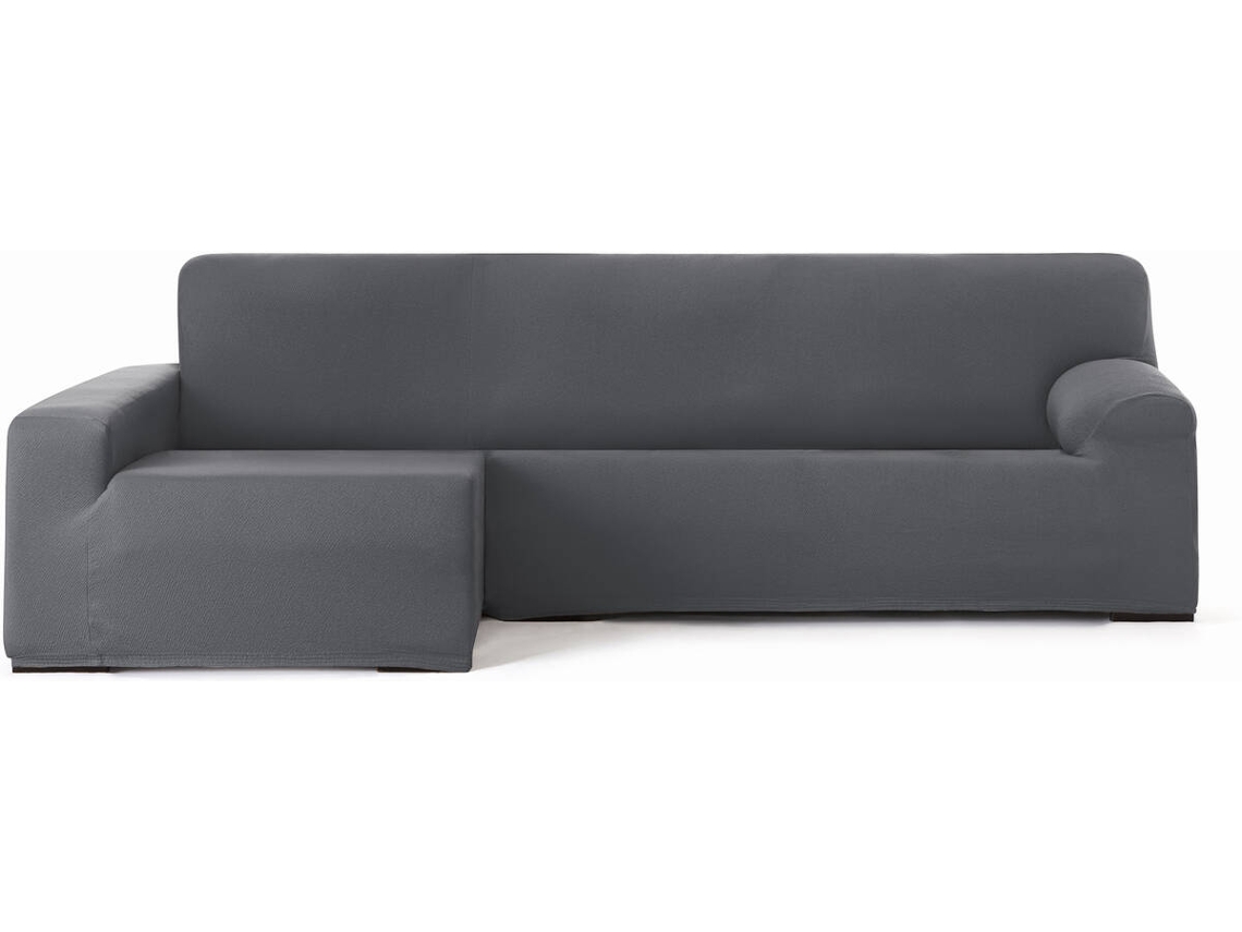 Capa de Chaise Longue Izquierda EYSA Premium Bronx Tejido Multielástico (310 x 170 x 110 cm - Poliéster - Gris Oscuro)