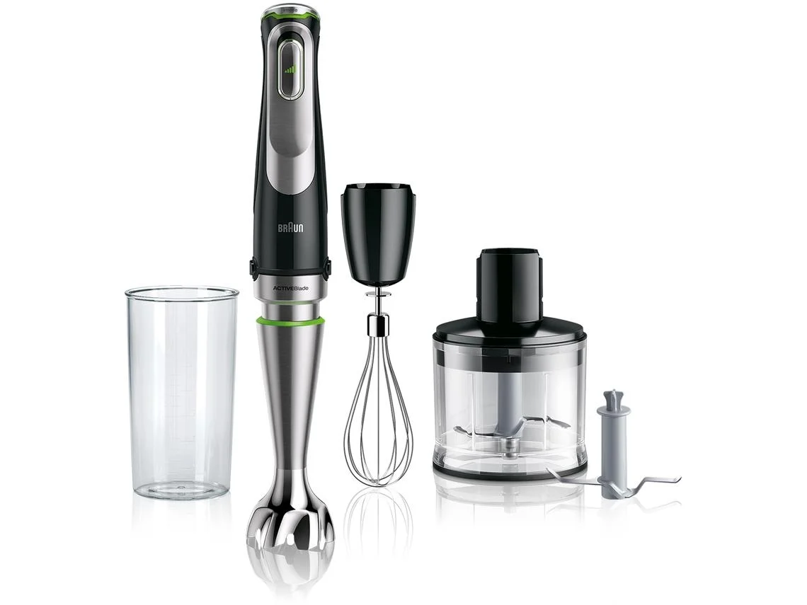Batidora de Mano + accesorios BRAUN Multiquick 9 MQ9135XI (1200 W - Negro)
