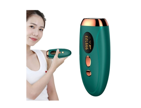 Dispositivo de depilación con punto de congelación, depiladora Ipl, dispositivo de depilación eléctrica profesional verde, BISBISOUS