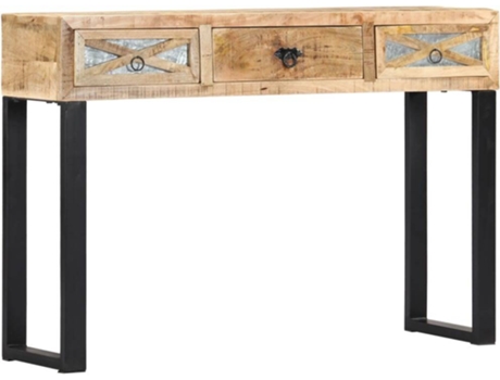 Mesa consola VIDAXL Marrón Madera (120x35x75 cm)