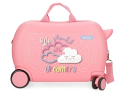ENSO Maleta Correpasillos ABS Dreamer Rosa
