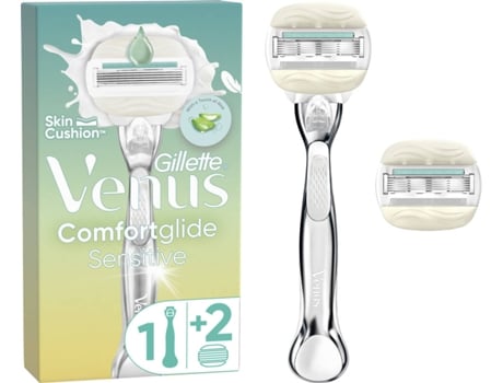 Máquina Depilatoria GILETTE Venus Comfortglide Sensible con 1 Recambio