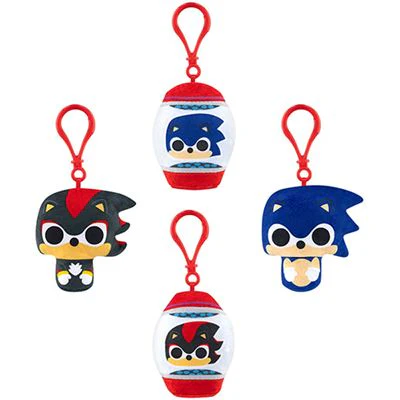 Llavero FUNKO Pop! Plush Keychain: Sonic com Peluche Sonic - Envio Aleatório (Possible Chase)