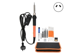 Juego De Soldadores Eléctricos Ajustables De 60 W, 200~450 ℃, Herramientas De Soldadura, 20 Piezas, Enchufe Australiano.