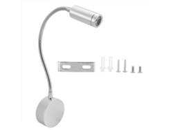 2026-lámpara De Pared Led Flexible Ajustable 85v-265v Luz Nocturna De Lectura Para Dormitorio