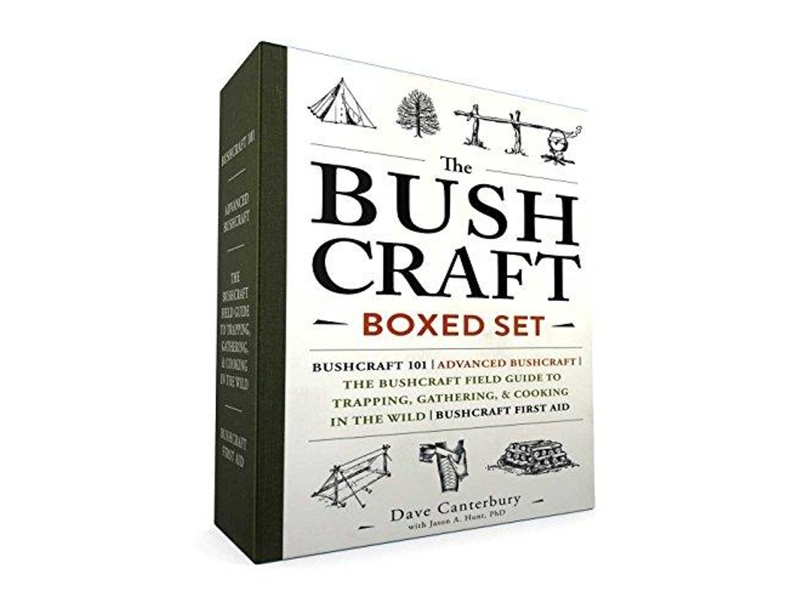 Libro Bushcraft Boxed Set de Dave Canterbury e Phd Jason A Hunt (Inglés)