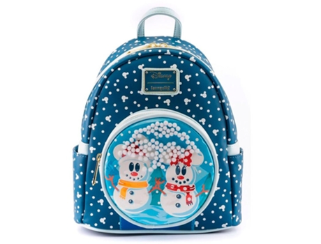 Mochila LOUNGEFLY Bacgpack mickey minnie snowman disney