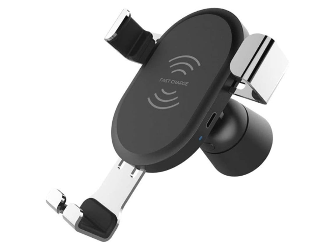 Cargador Carro Sem Qi Ventilação Comprimido Carregamento para Samsung YIZHOOD Negro
