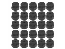 Yncm-cinta De Agarre Para Raquetas Tenis Badminton 25pcs Negro