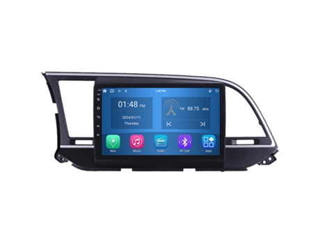 Autoradio 4GB RAM64GB ROM ROVERONE para Hyundai Elantra 6 2016 - 2018 CarPlay Android Coche Radio Bluetooth Navegación
