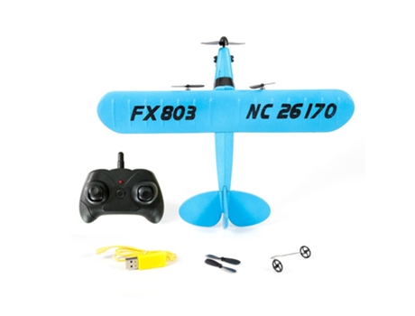 Avión Rc, Juguete de Avión Planeador de Espuma Epp Azul