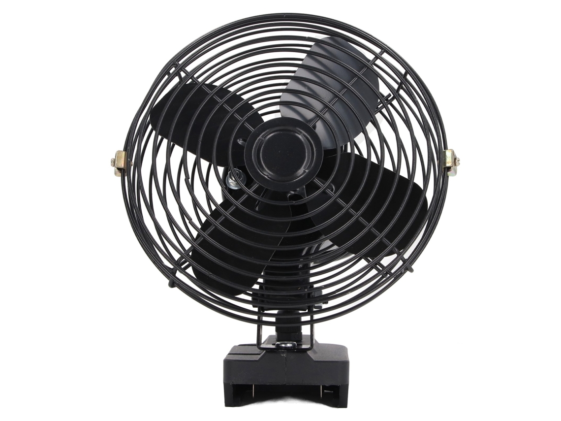 Ventilador eléctrico portátil de 18 V, recargable con batería de litio, 6 pulgadas.