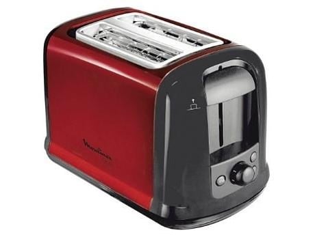Moulinex Subitor 2 Rebanadas 850 W Negro Rojo