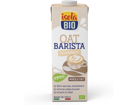 Bebida ISOLABIO De Avena Barista Bioitro (1 L)