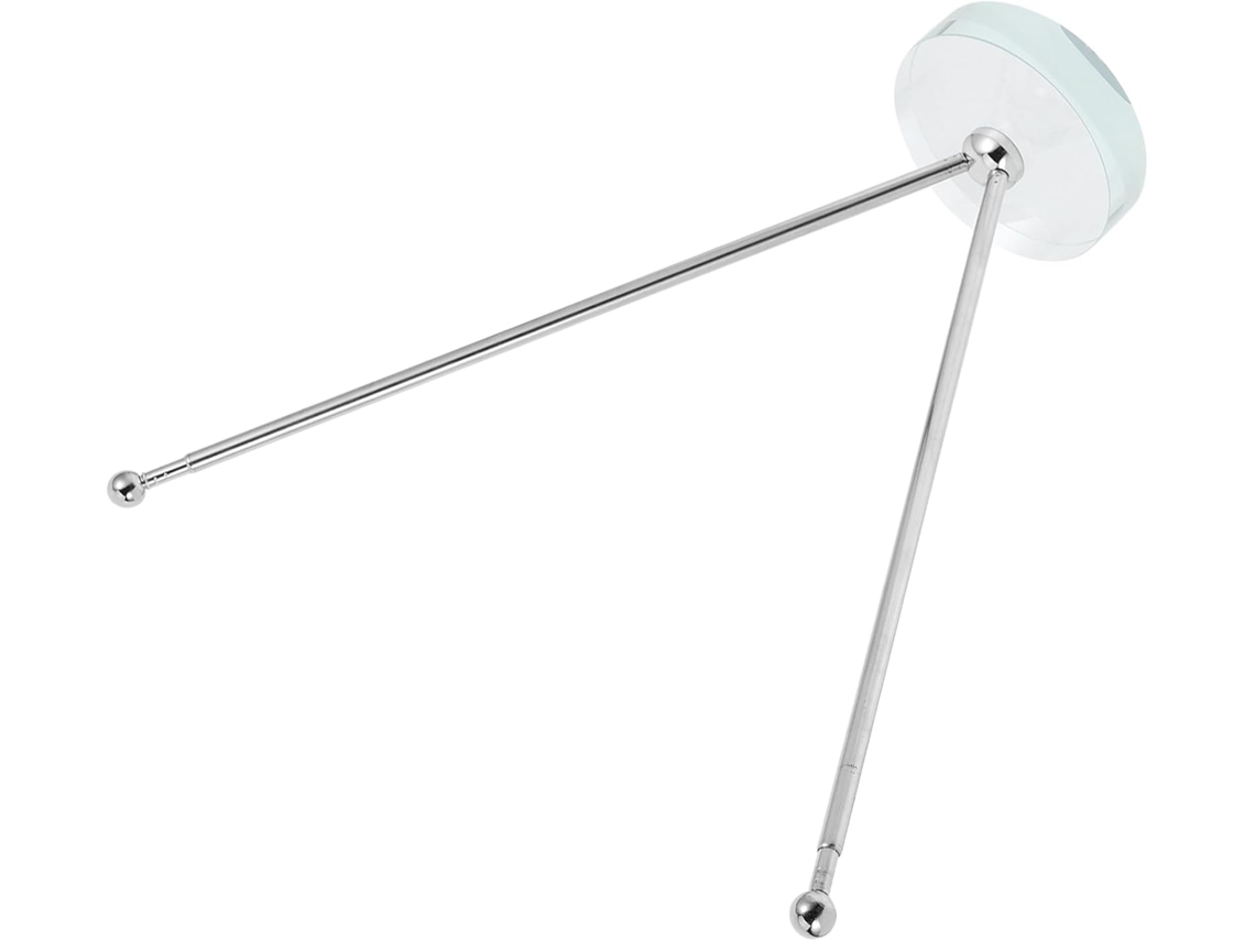 Mástil De Mesa Inoomp En Forma De V, De Acero Inoxidable, Con Base Metálica. Fácil Montaje Y Almacenamiento. Para
