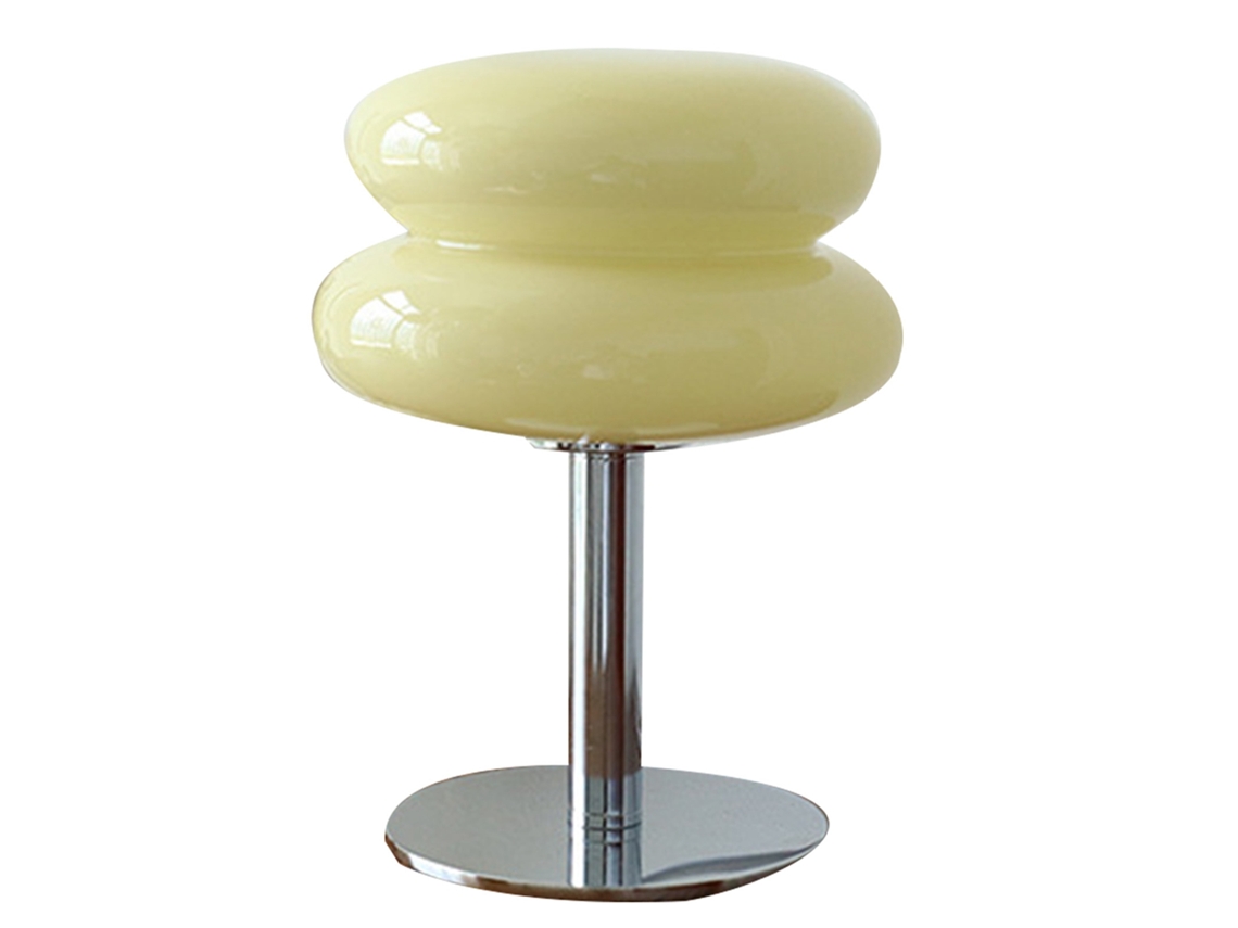 2026-lámpara De Mesa Tartaleta De Huevos Para Niñas Luz Suave Eficiente Energéticamente Lámpara De Escritorio Usb Cute Cristal Beige