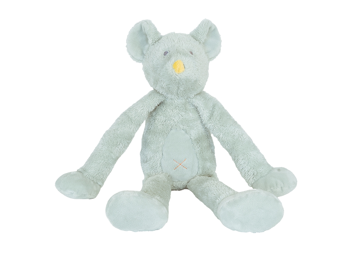 Peluche de ratón Mylo de Happy Horse, 40 cm, color verde, para bebé