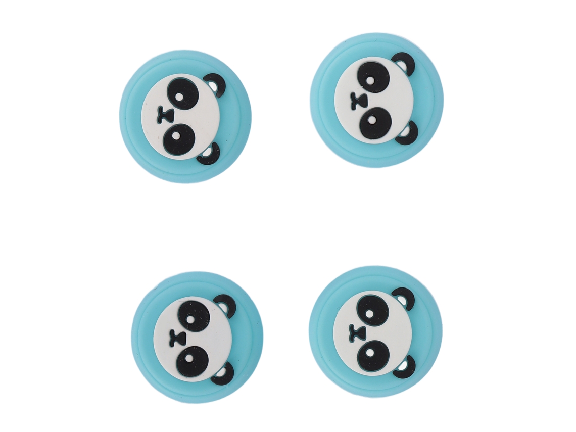 4 Tapas De Silicona Multiusos Para El Pulgar Del Mando De Ps5 (color Azul) Para Diferentes Aplicações E Usos