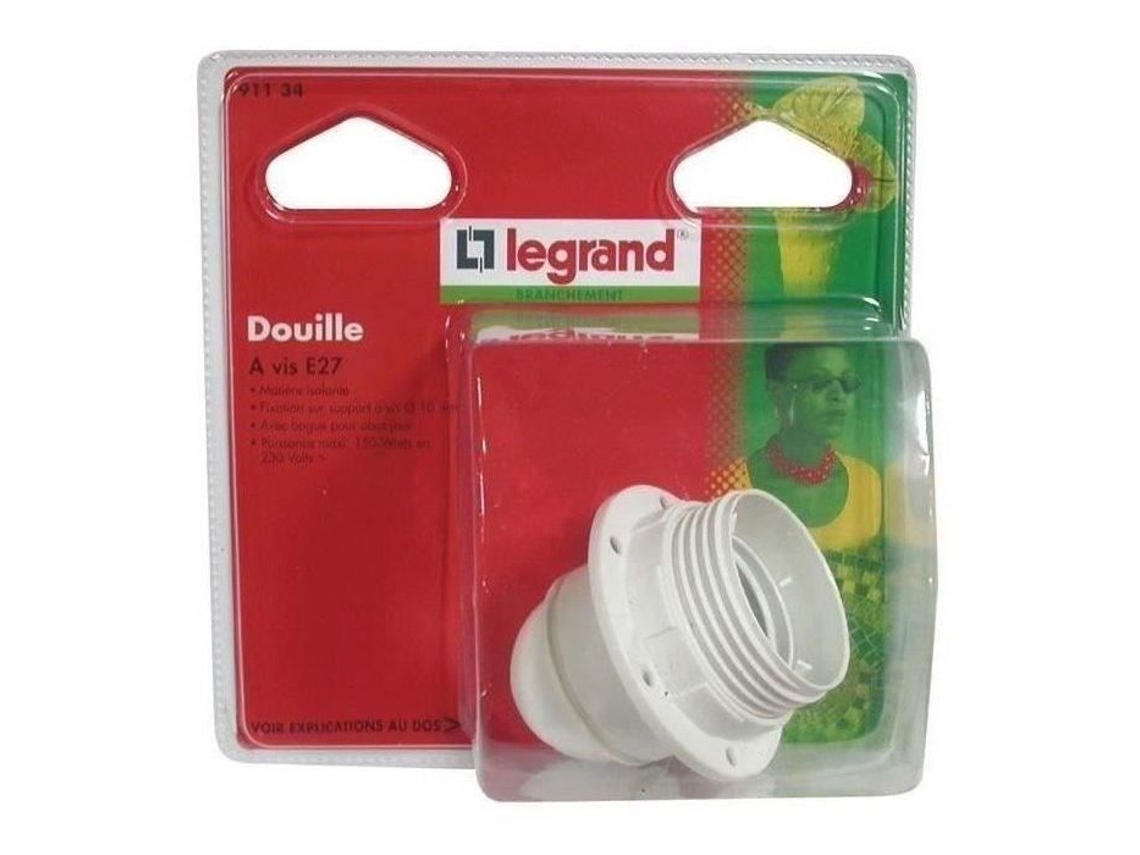 Portalámparas Media Rosca Legrand E27 Anillo 150 W