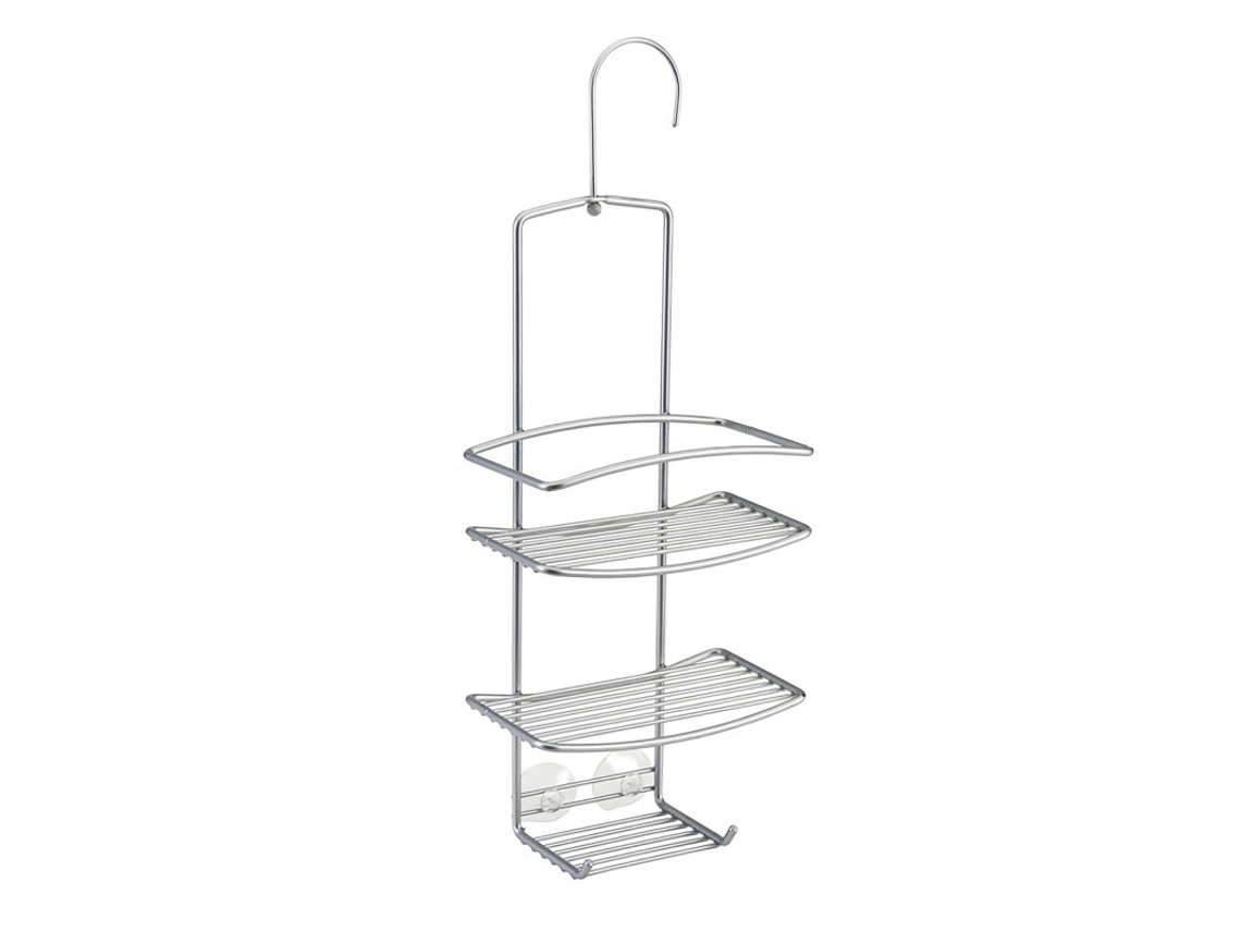 Jabonera METALTEX Colgar Ducha Serie Onda Polytherm Plateado