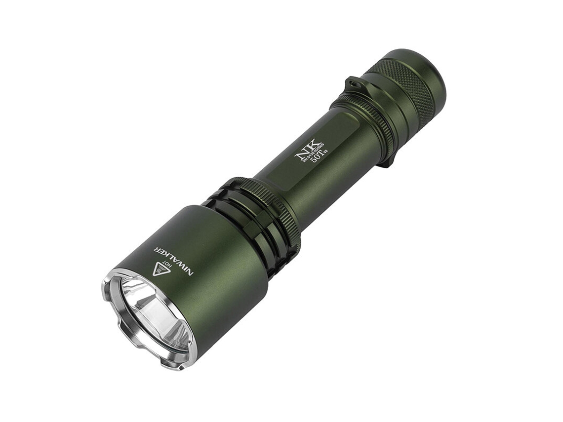 Linterna LED Black-niwalker N50t V2, 2300 lm, 796 metros, con batería 21700, recargable, tipo C, táctica profesional, para acampar al aire libre