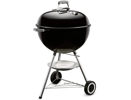 WEBER - Churrasqueira a carvão - Chaleira Classic - 10 tampas - 57 cm - Preto