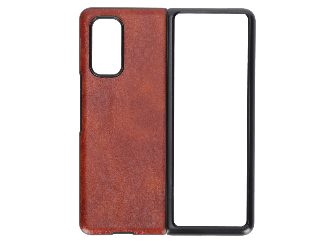 Capa De Couro Para Xiaomi Mix Fold Capa Protectora Abrangente Case Shell De Telefone Móvel Marrom