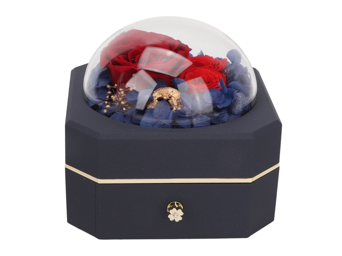 Joyero (Caja para guardar joyas con flores preservadas)