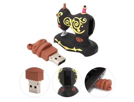 HURRISE Pendrive de Foto Estilo de Dibujo Animado Memoria USB Portátil de Gran Capacidad Compatible con Computadora Interna 16 Gb
