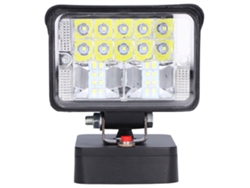 Lámpara De Trabajo Led De Batería De Litio Abs 18v Foco De Seguridad Para Interior Y Exterior