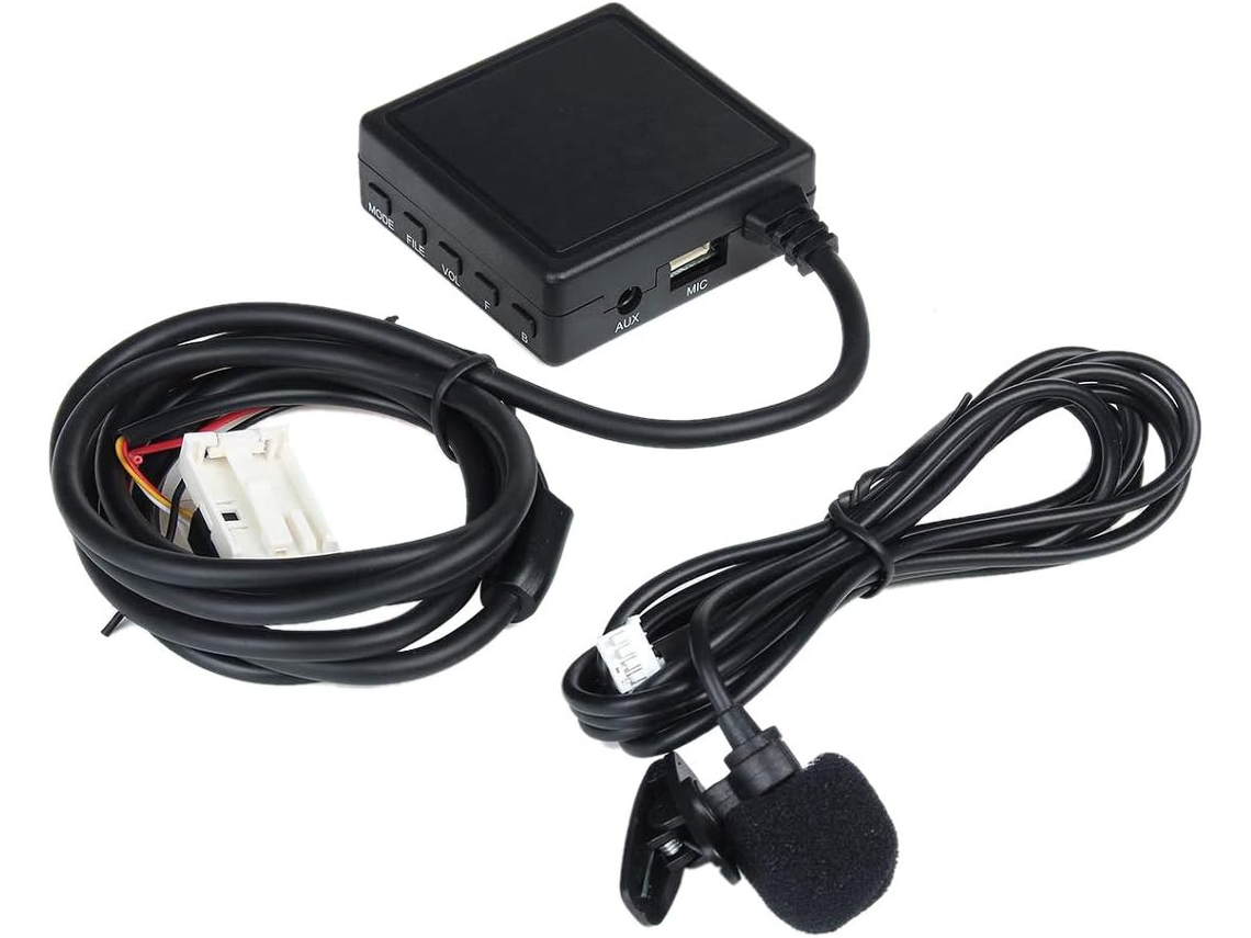 Adaptador Auxiliar Para Módulo De Audio De Teléfono Manos Libres Sin Bluetooth W203 W209 W211