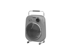 Termoventilador Eléctrico Martinica Gris/negro 2000w 2 Potencias 2 Funciones Antivuelco Termostato (35,4x21,8x15,5cm)