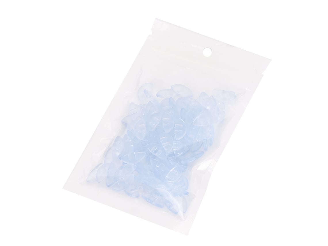 Suporte De Nariz De Silicone Transparente Anti-derrame Acessório Para Óculos 50 Pares