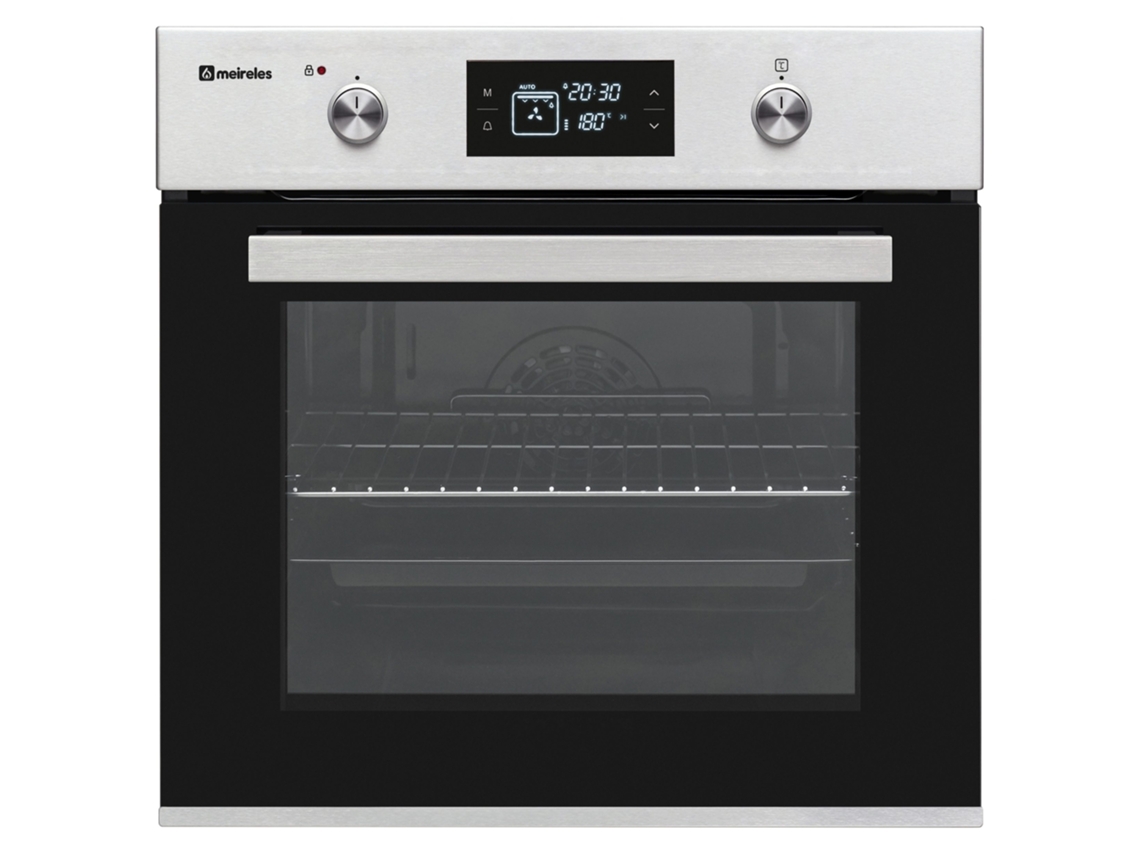 Horno MEIRELES MF Pyrolytic (65 L - 59.5 cm - Pirolítico - Inox)