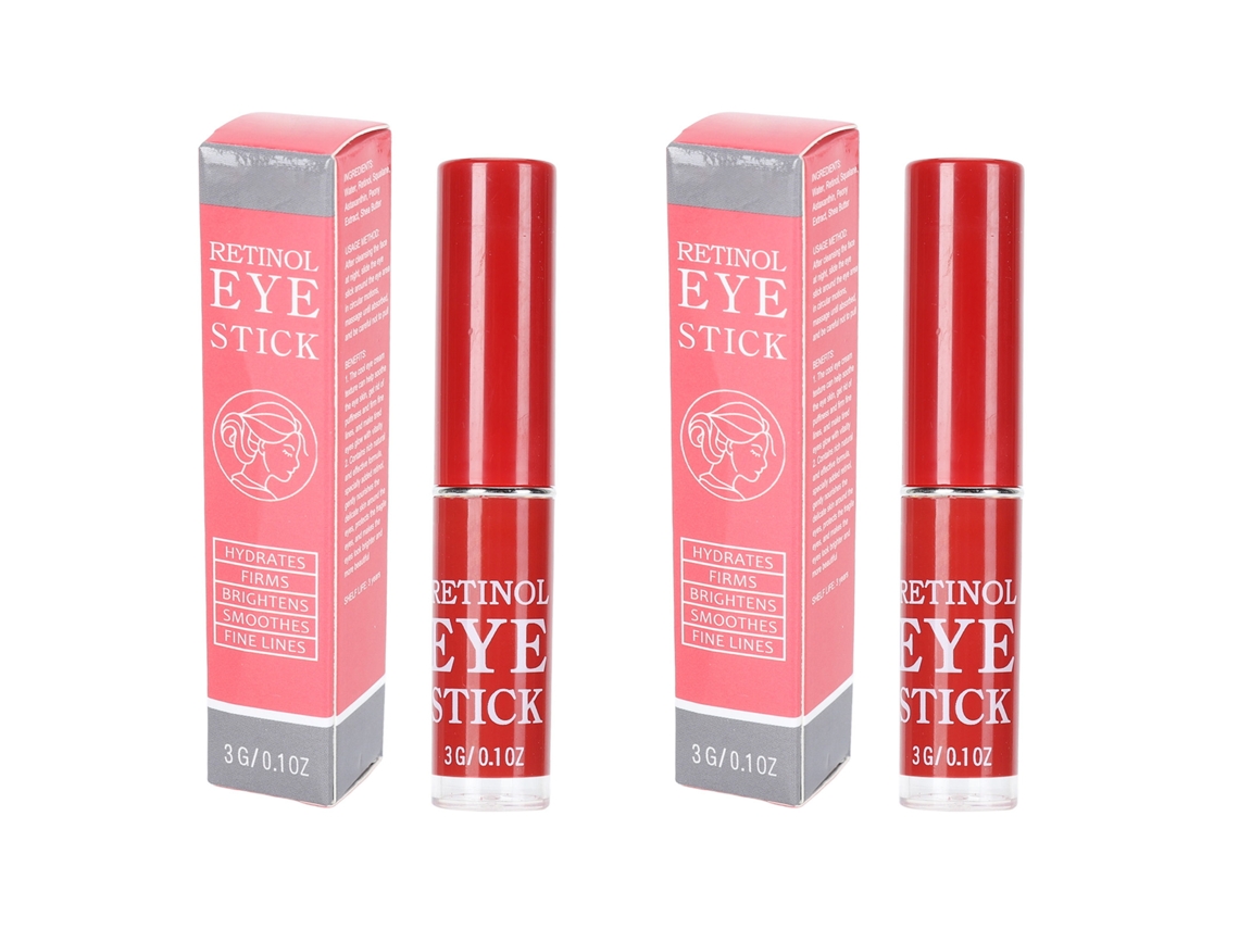 2 Cajas Paleta De Crema De Ojos 0.11 Oz Anti-edad Reduce Arrugas Repara Hidrata Ilumina Contorno De Ojos Para Ojeras