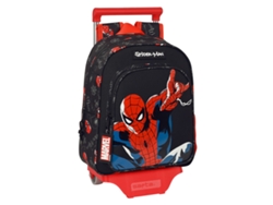 Mochila Trolley 3D SPIDERMAN Hero Negro (27 x 33 x 10 cm)