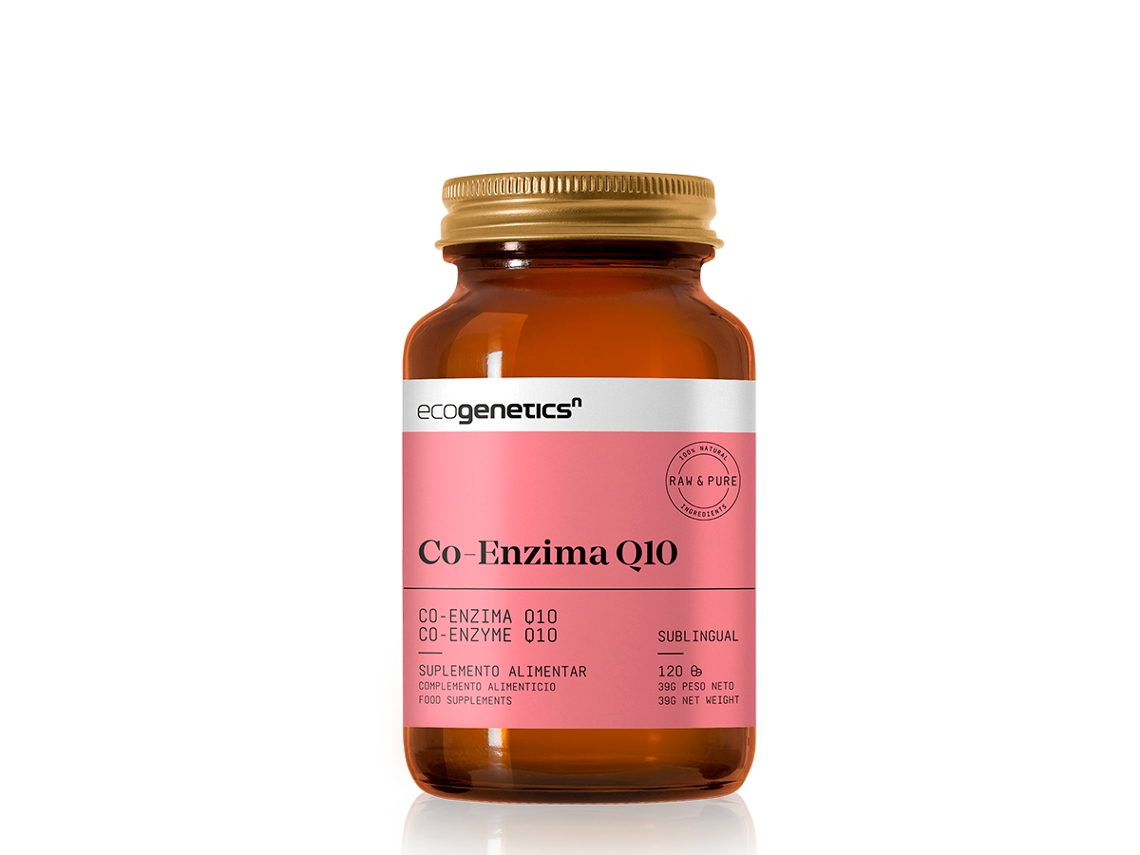 Co-Enzima Q10- Sublingual - 120 caps - ECOGENETICSN