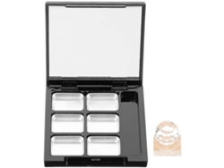 1 Conjunto Estuche Compacto Vacío Para Marcador Con Espejo Dentro De Recipiente De Cosméticos Recargable Webake