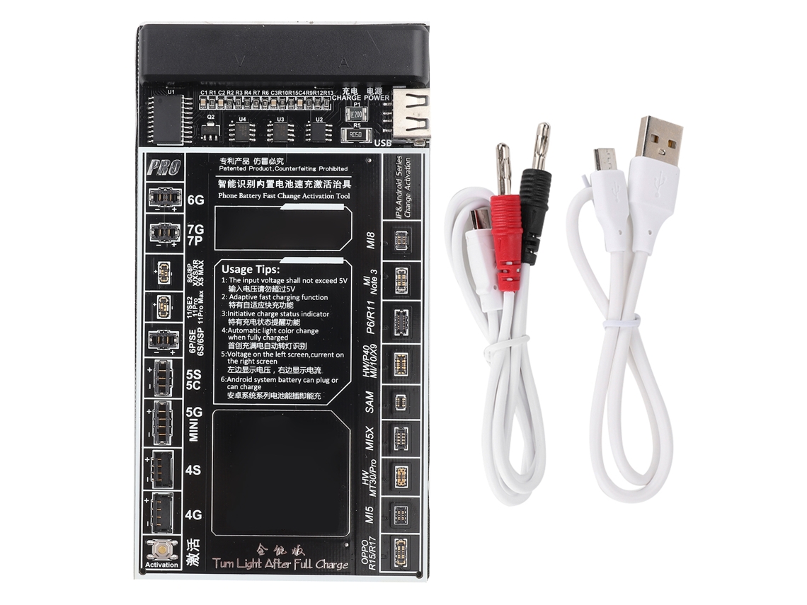 Placa De Activación De Batería Y Carga Rápida Para Batería Integrada De Smartphones Apple Android