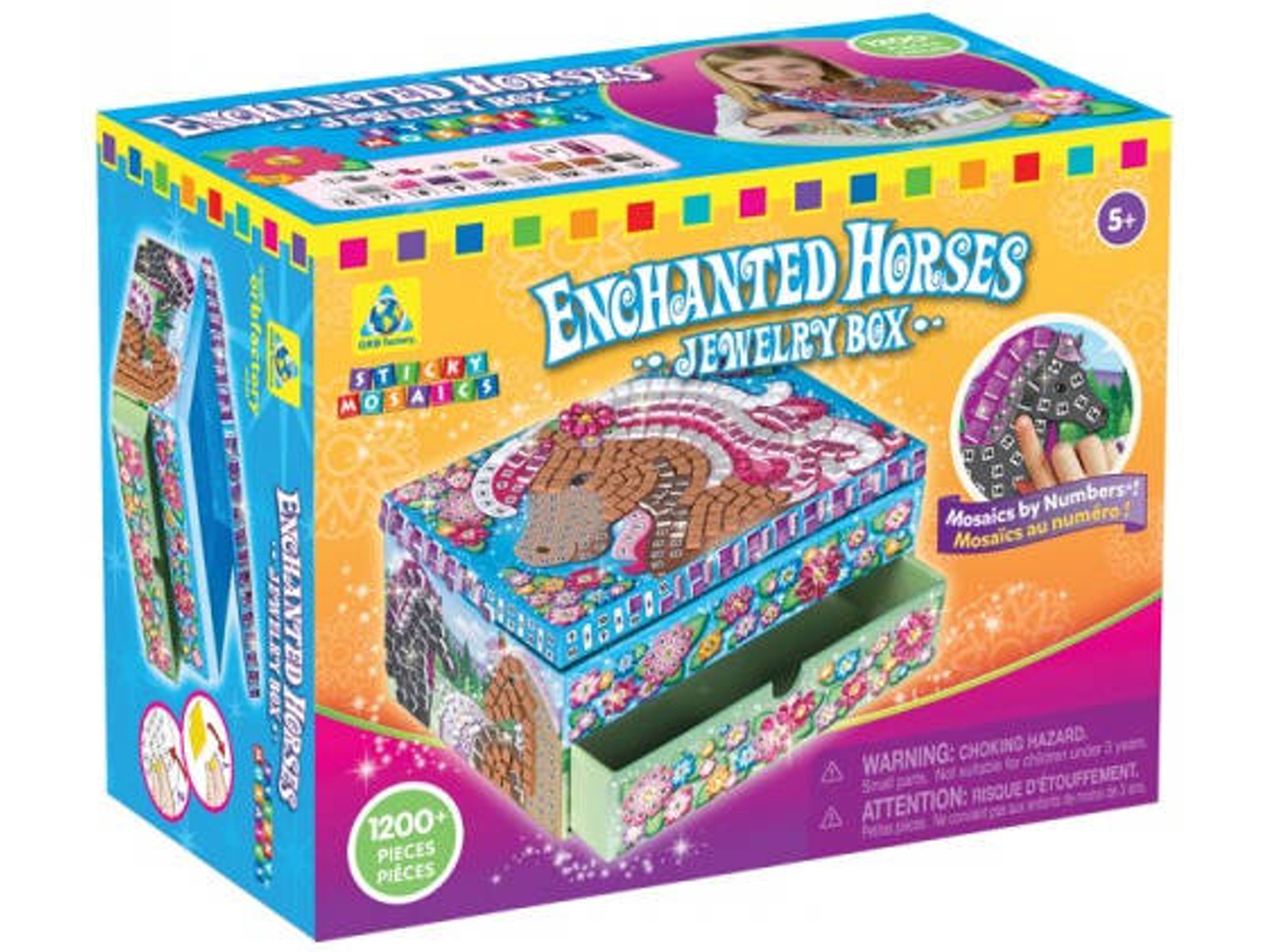 Guarda-Joias ORB FACTORY Enchanted Horses