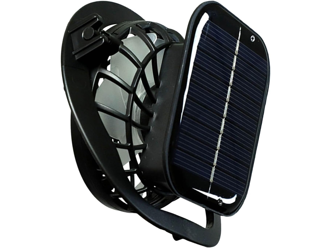 Sombrero De Viaje Con Ventilador Solar | Accesorio Para Clima Cálido