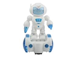 Robot eléctrico inteligente ATS para niños, con música y luces intermitentes.